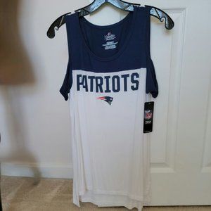 NFL New England Patriots Cold Shoulder Women's Top Size Extra Small ( XS ) NWT